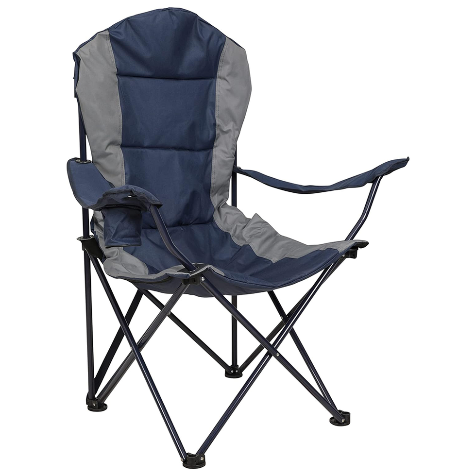 Deluxe Camping Chair Navy