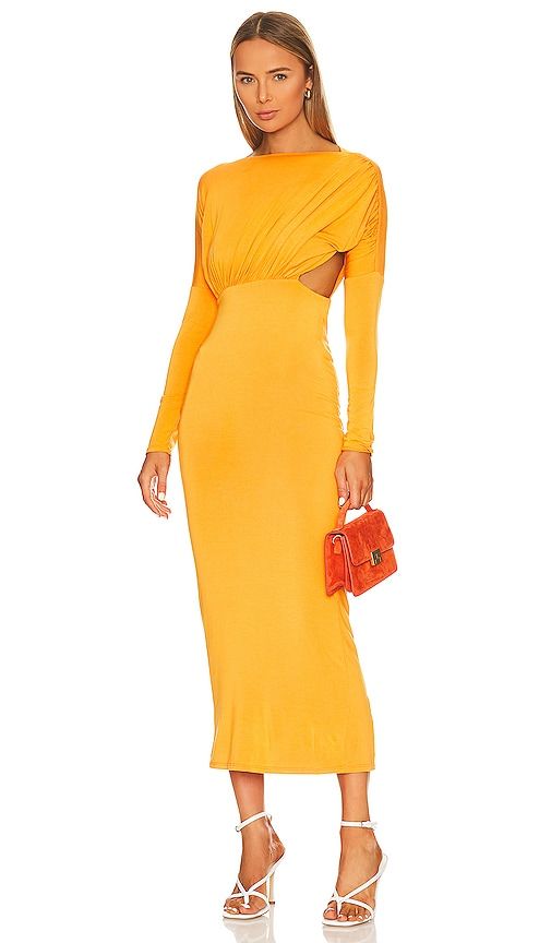 The Line by K Pascal Dress in Orange. - size XS (also in M, S)