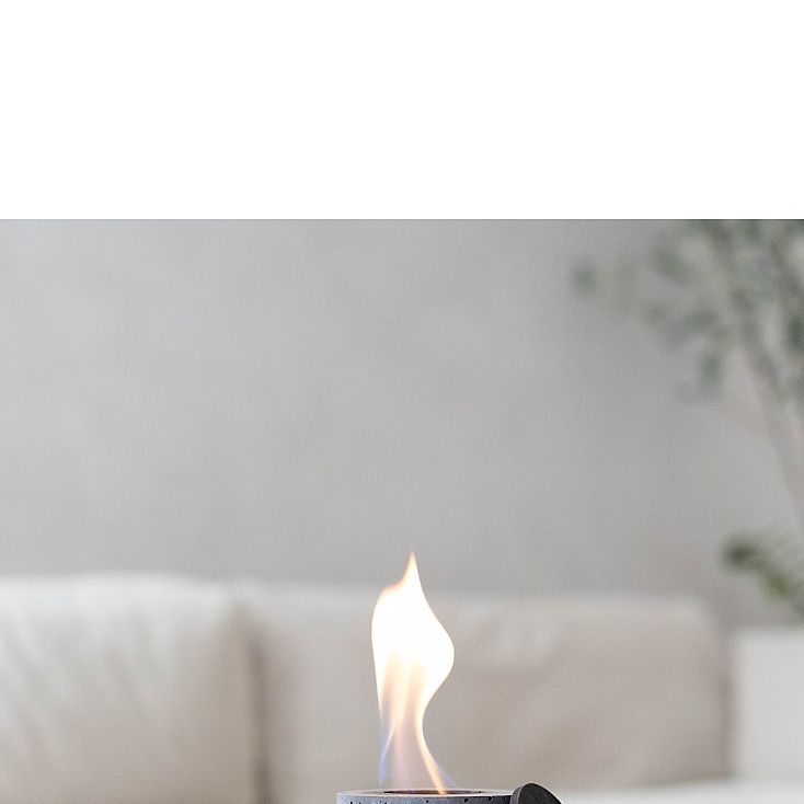 Mini Personal Table Top Fireplace