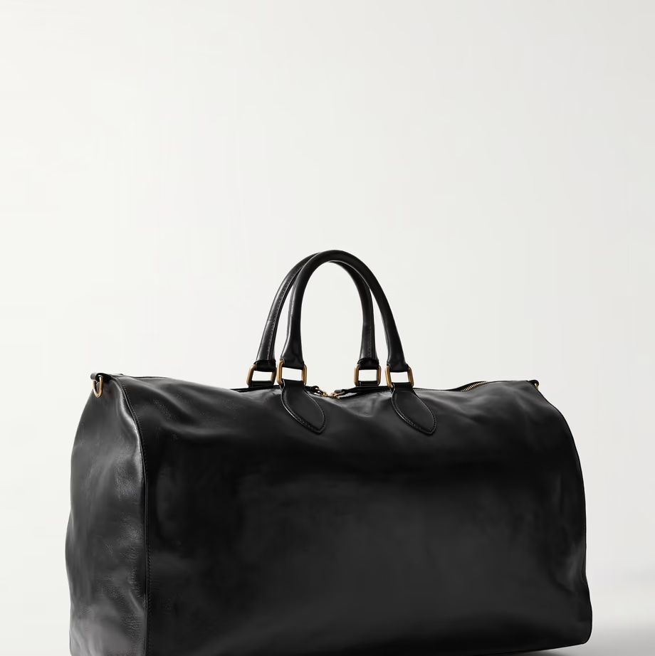 Pierre Leather Weekend Bag