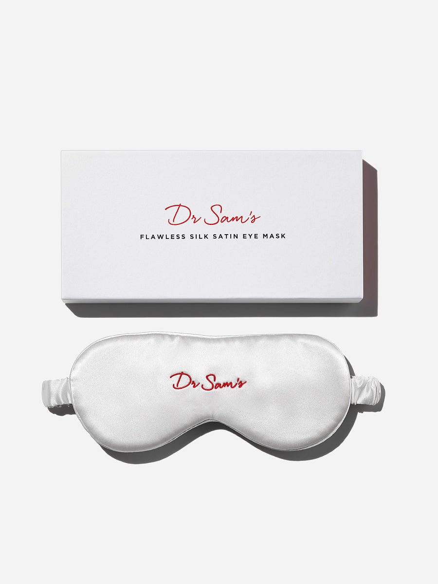 Dr Sam's Flawless Silk Satin Eye Mask