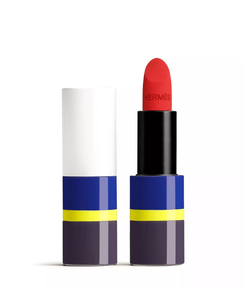 Rouge Hermès Matte in Rouge Cinétique