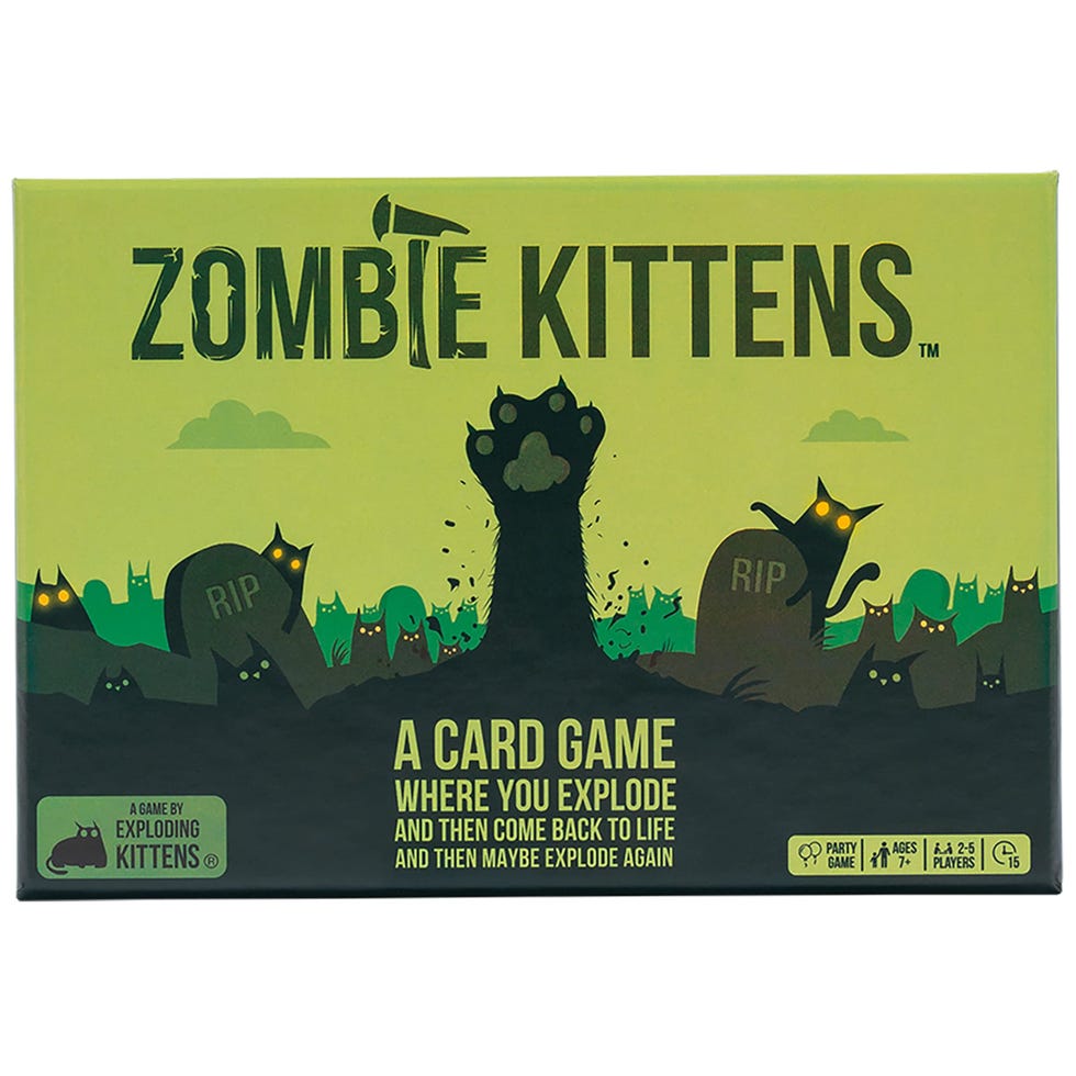 Permainan Kartu Zombie Kittens dengan Meledak Anak Kucing 