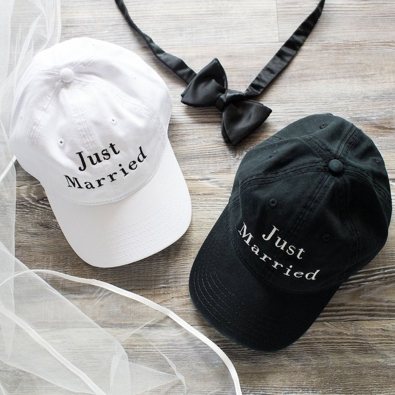 Just Married Hats
