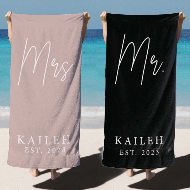 Couple Towels for Mr. and Mrs.