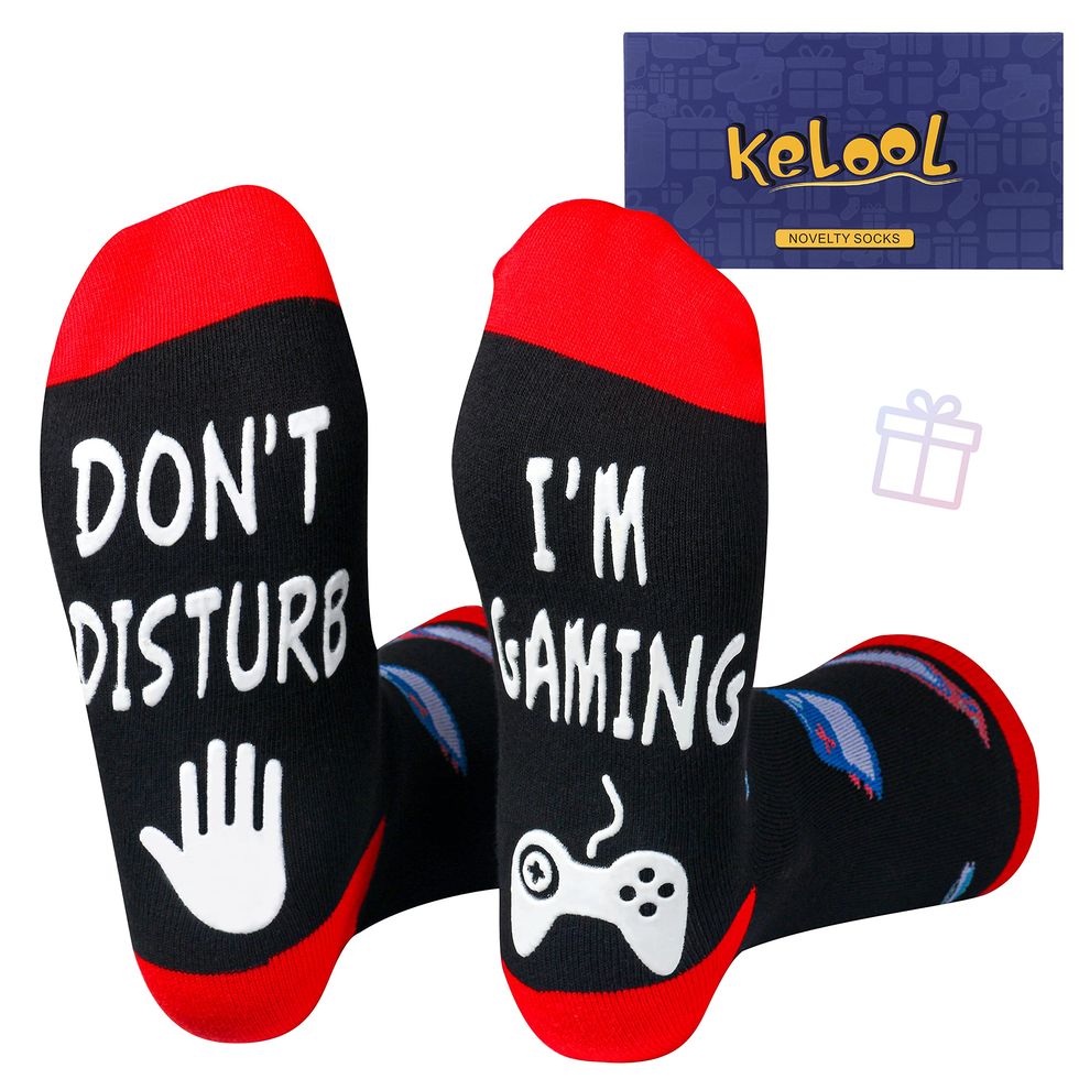 'Do Not Disturb, I'm Gaming' Socks