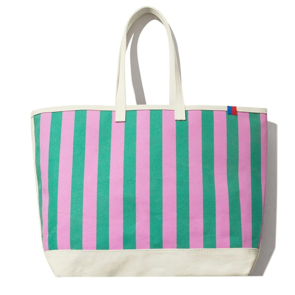 The Over the Shoulder All Over Striped Tote