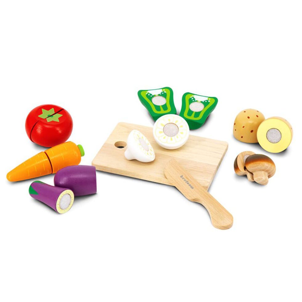 Set de verduras de madera para cortar VEGGIE TABLE