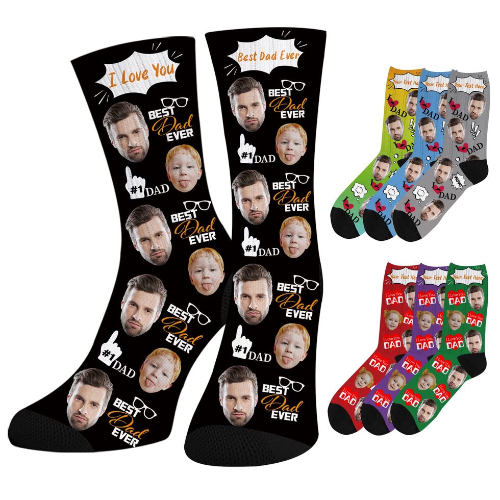 Personalized Father's Day Socks 