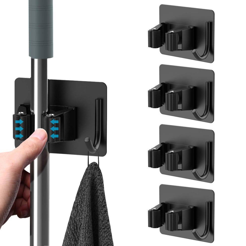 Soportes para Escobas de Pared Adhesivos