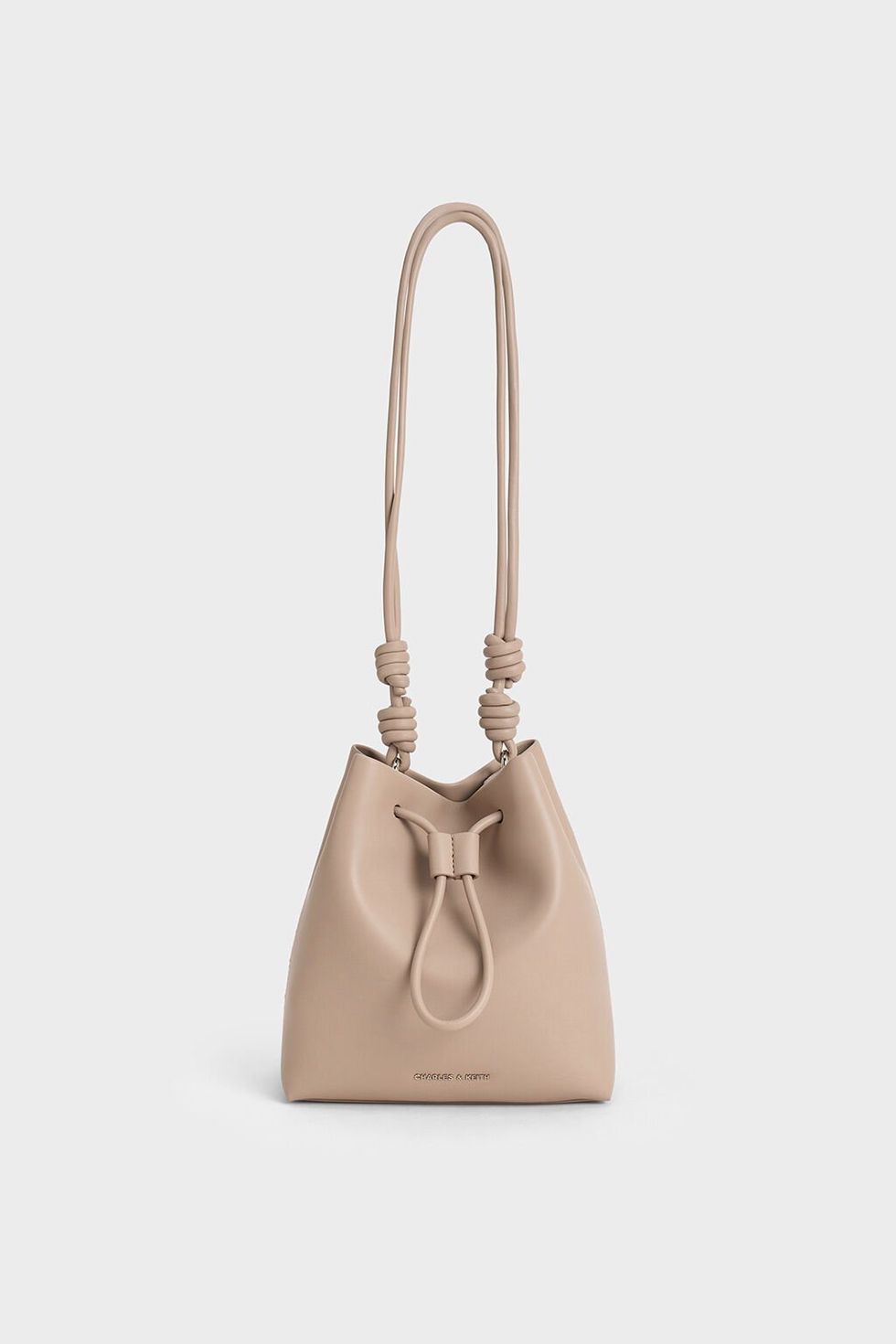 Charles and Keith Leia Knotted Bucket Bag -