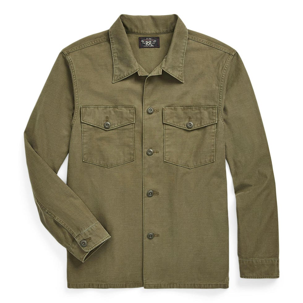 Reverse Sateen Overshirt 