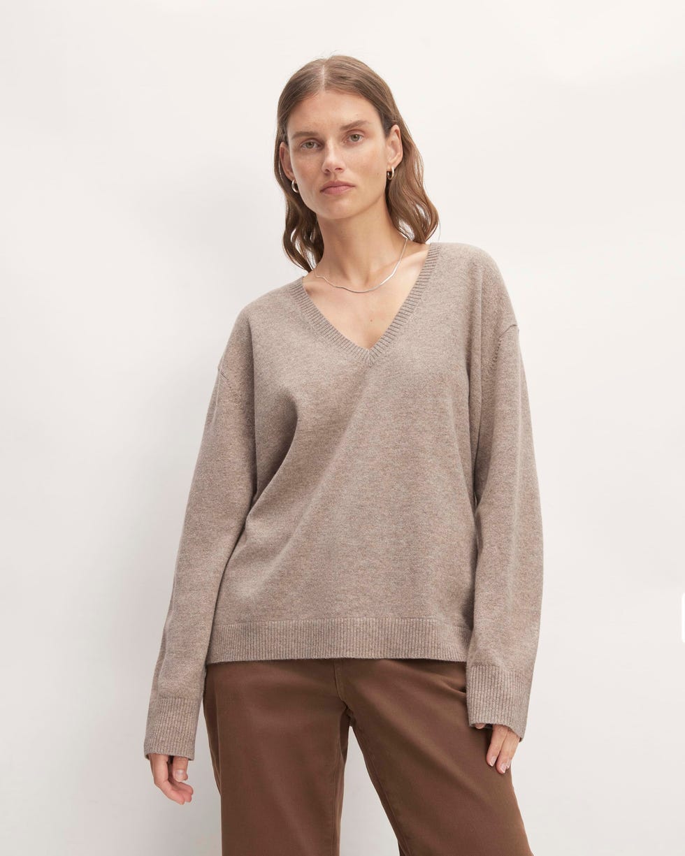 10 Best V-Neck Pullover Sweaters For Women Of 2024, Tested By Fashion ...