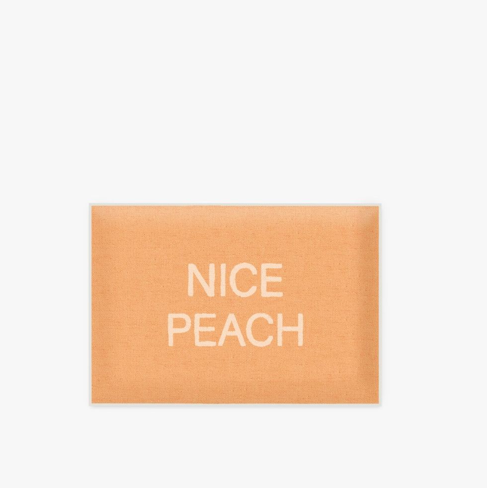 Pantone Peach Fuzz Nice Peach Bath Mat