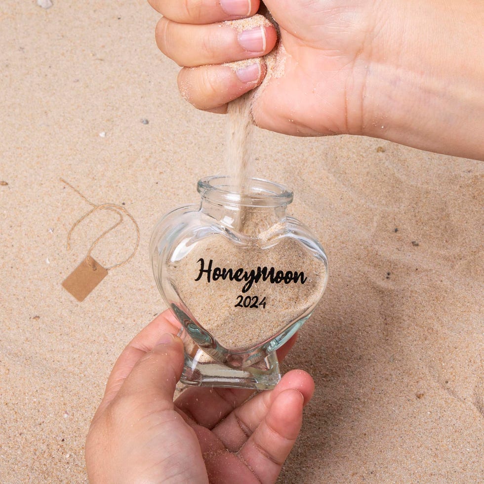 Honeymoon Sand Keepsake Jar 
