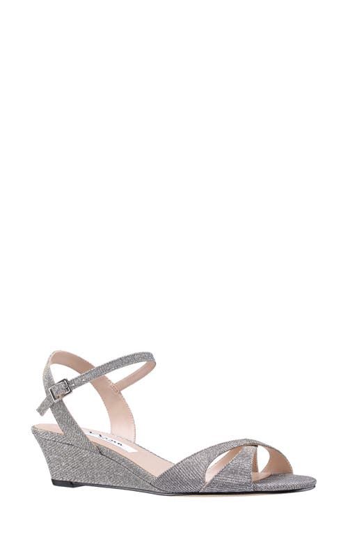 【国内発送】Nina Wedge Sandals セール AAJ By Aminah Women's Nina Lace-Up Architectural Wedge