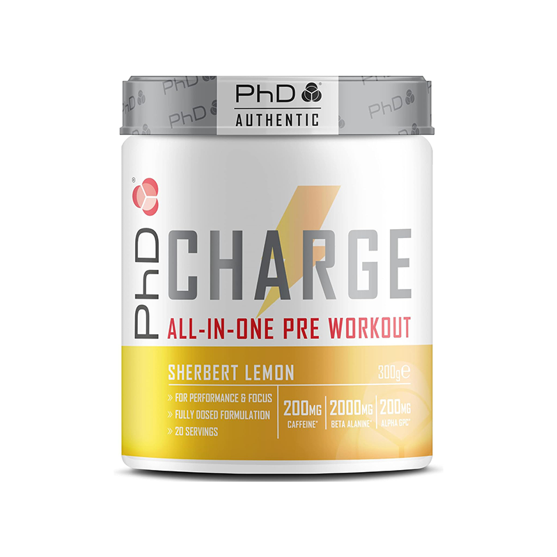 Burn-Pre-Workout: Lemon Sherbet  