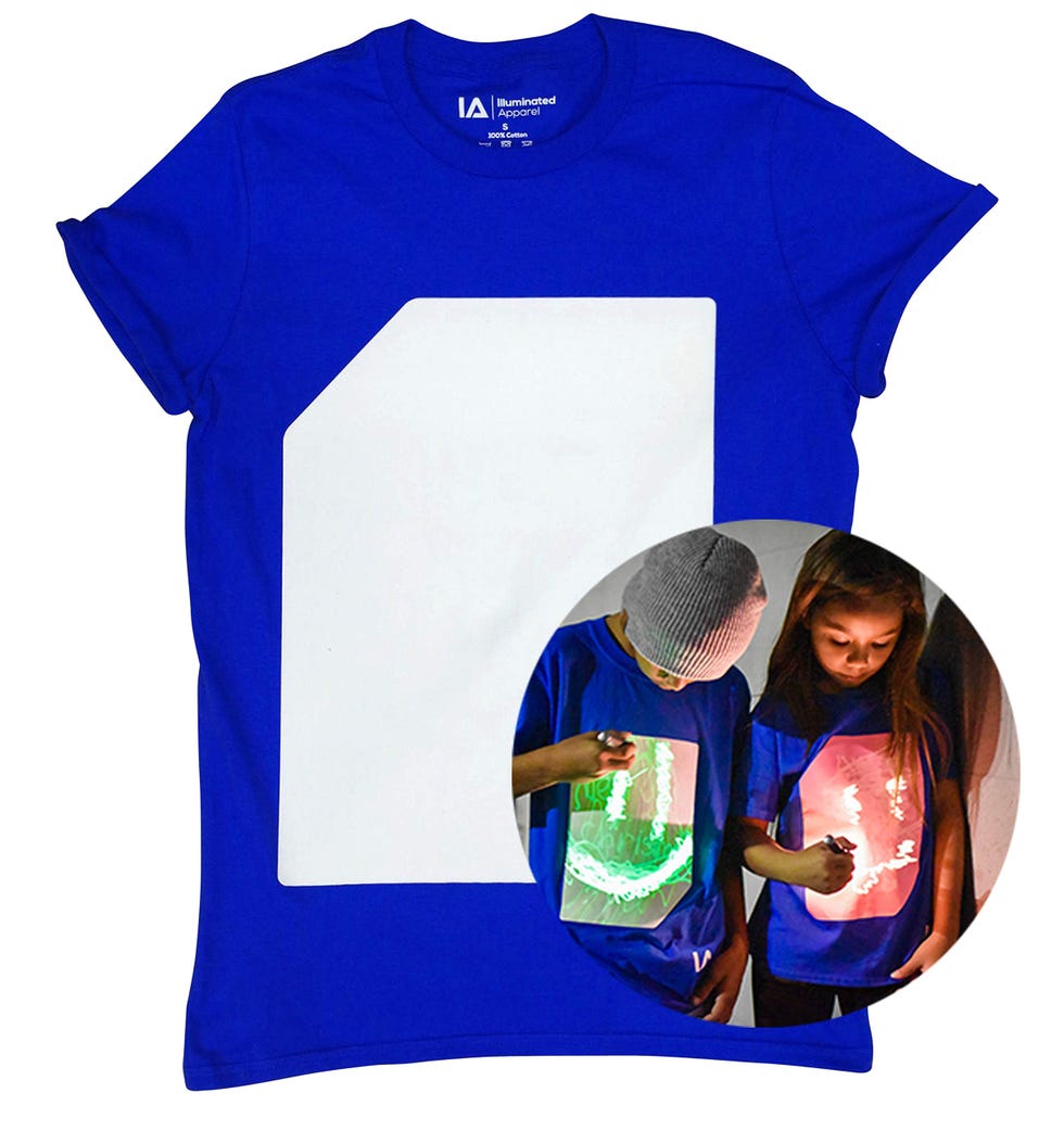 Glow-in-the Dark Drawing T-Shirt