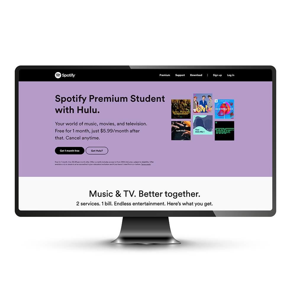 Premium with Hulu Subscription for Students