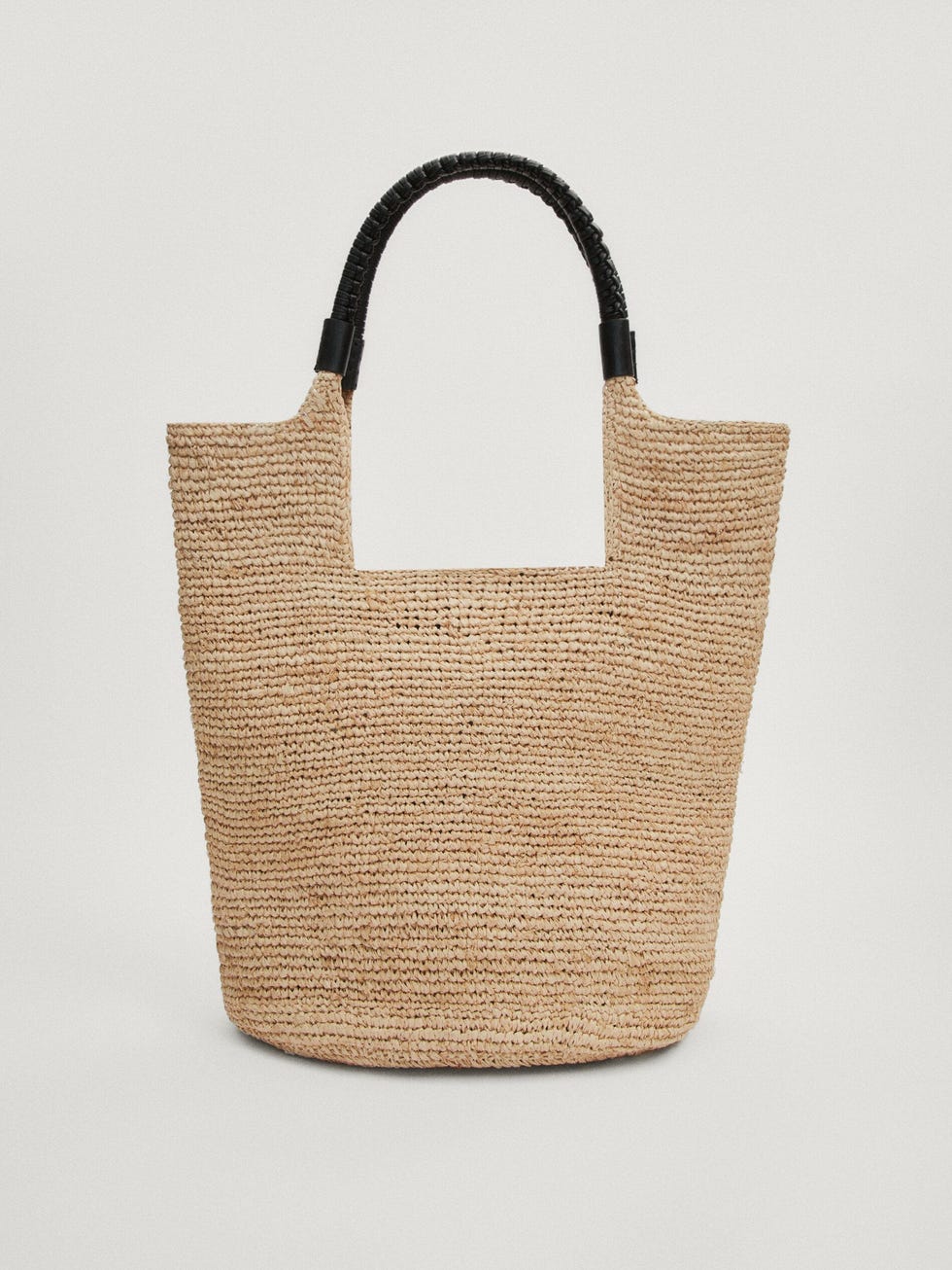 raffia tote bag