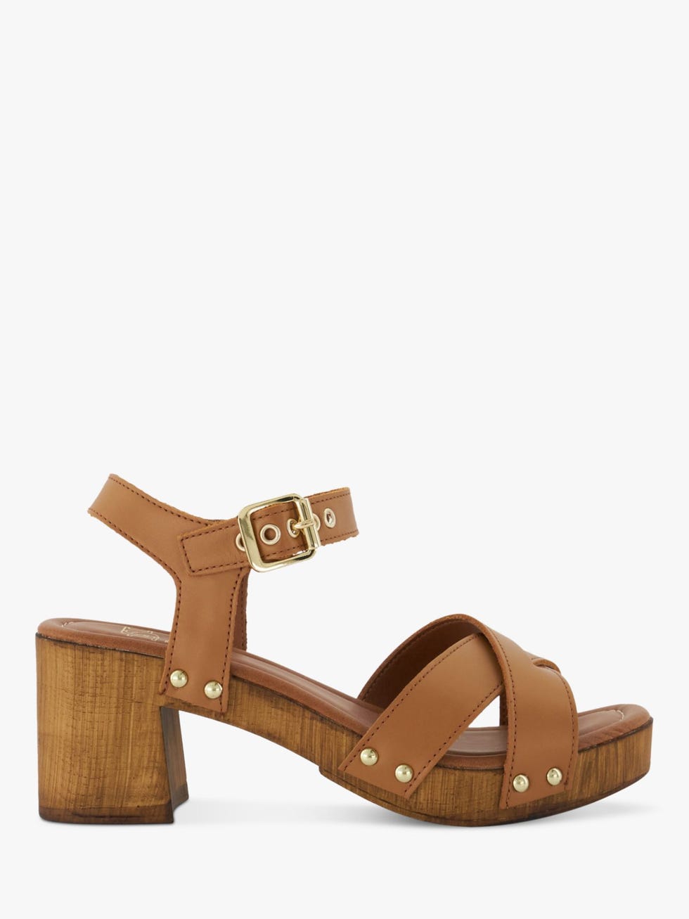 leather platform sandals