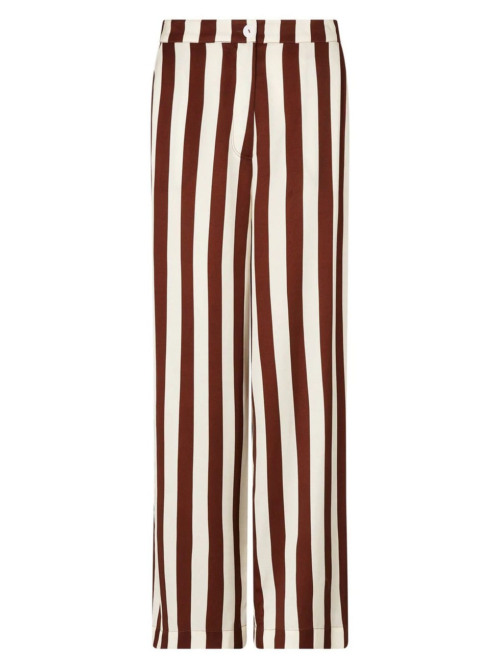 striped satin trousers