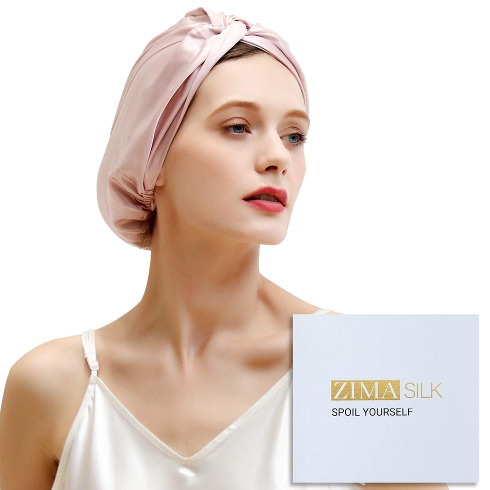 100% Mulberry Silk Sleep Cap