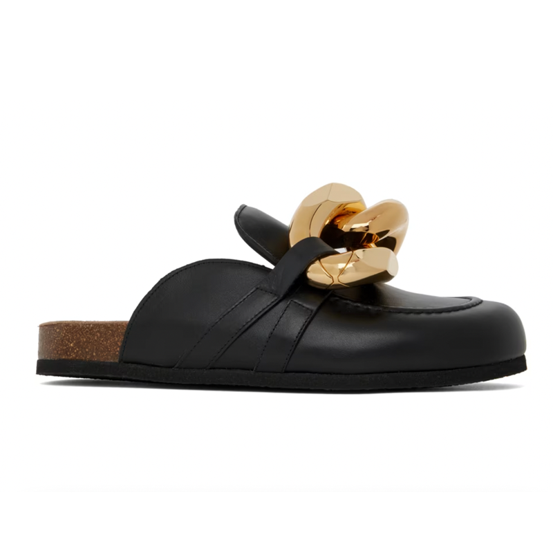 Chain Slip-On Loafers
