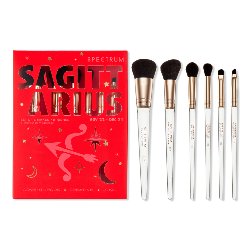 Sagittarius 6-Piece Makeup Brush Set