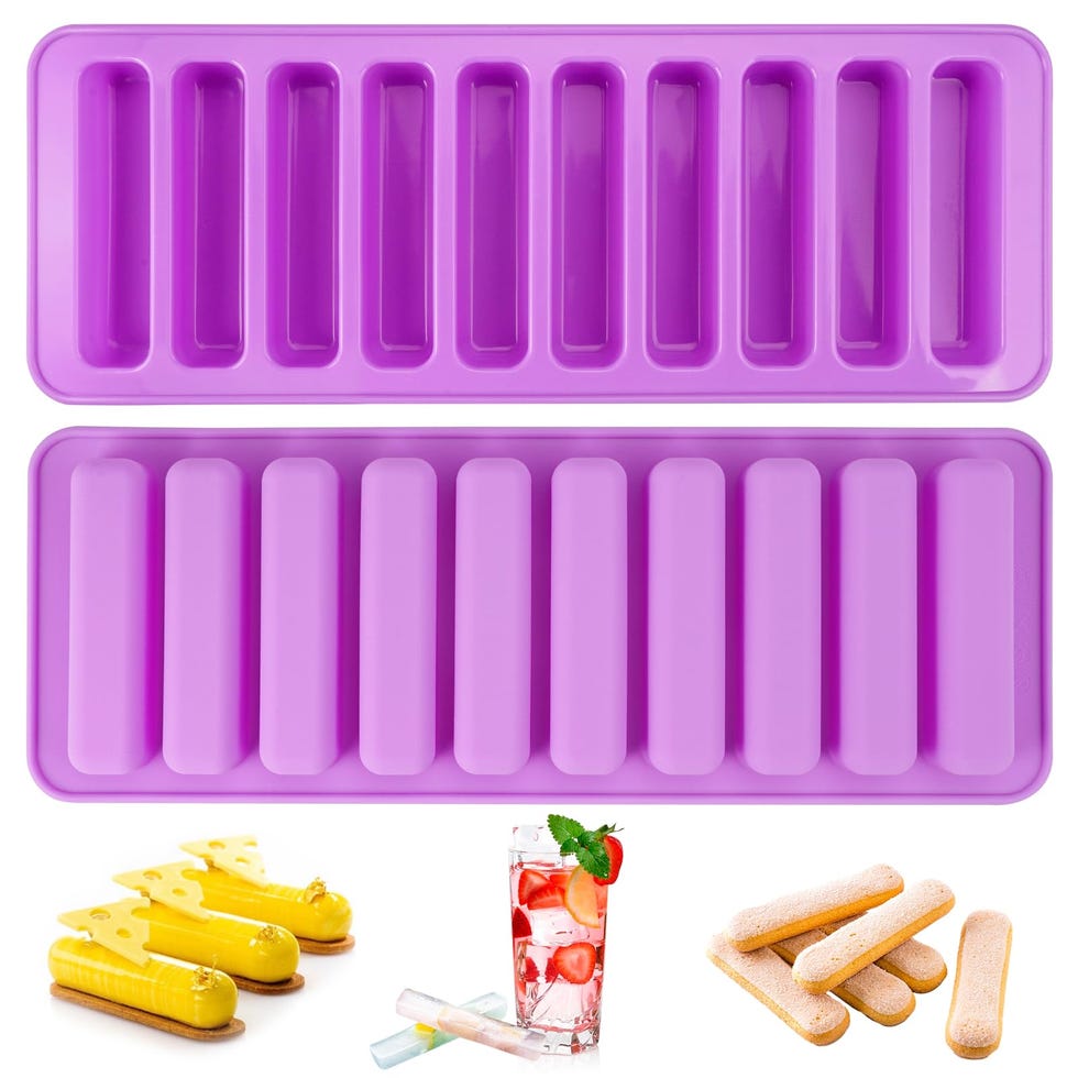 Moldes para hacer 20 barras rectangulares