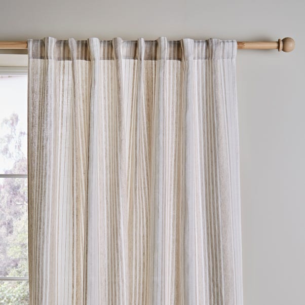 Churchgate Linen Stripe Curtains