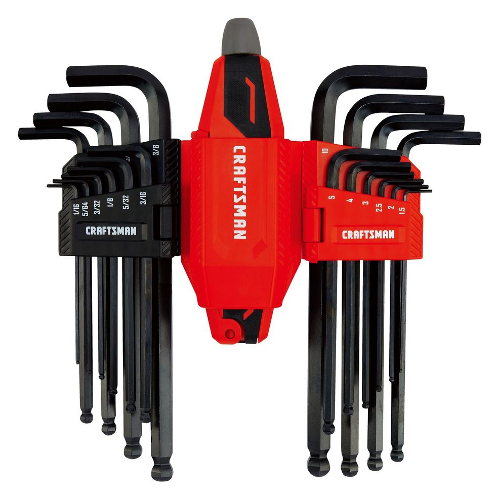 Universal L-to-T Allen Wrench Hex Key Set