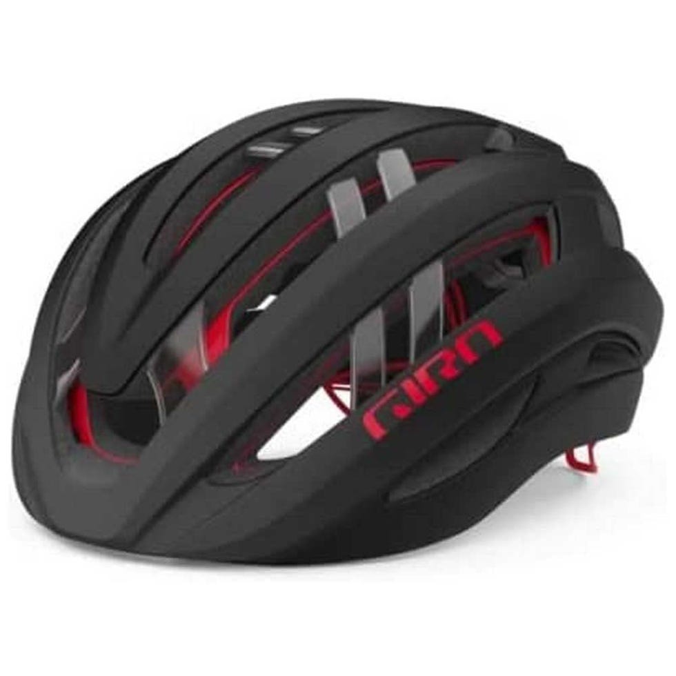 Giro Ariete Sferico, Casco da Bicicletta Unisex Adulto, Rosso Carbonio Opaco, S