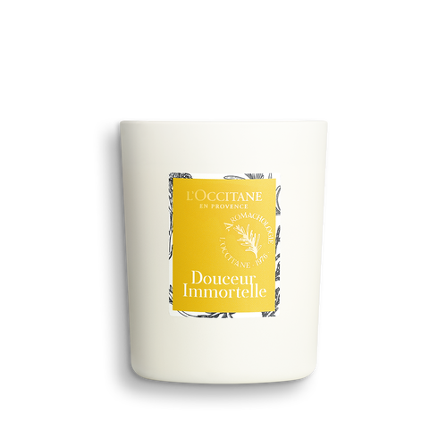 Vela Douceur Immortelle (Amarillo Optimista)