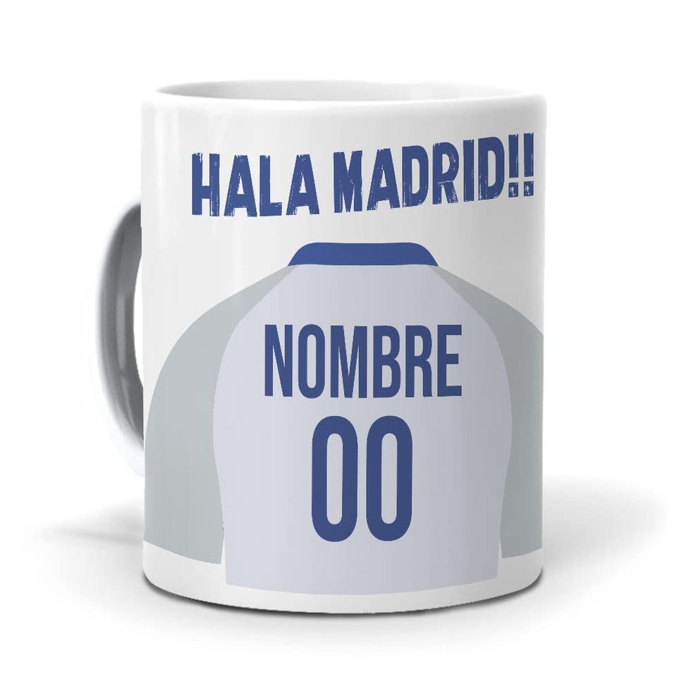 Taza personalizada del Real Madrid