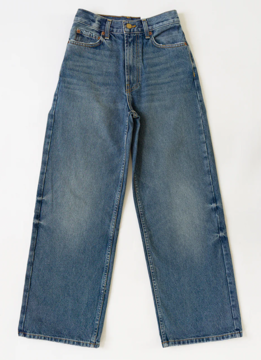 Plein Relaxed Straight Vista Blue