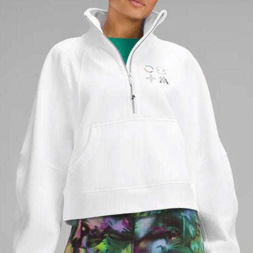 Lululemon Scuba Oversized Funnel-Neck Pride