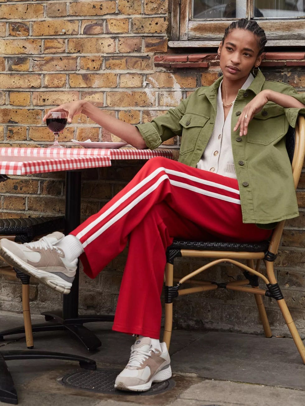 Baukjen Tippi Side Stripe Joggers 