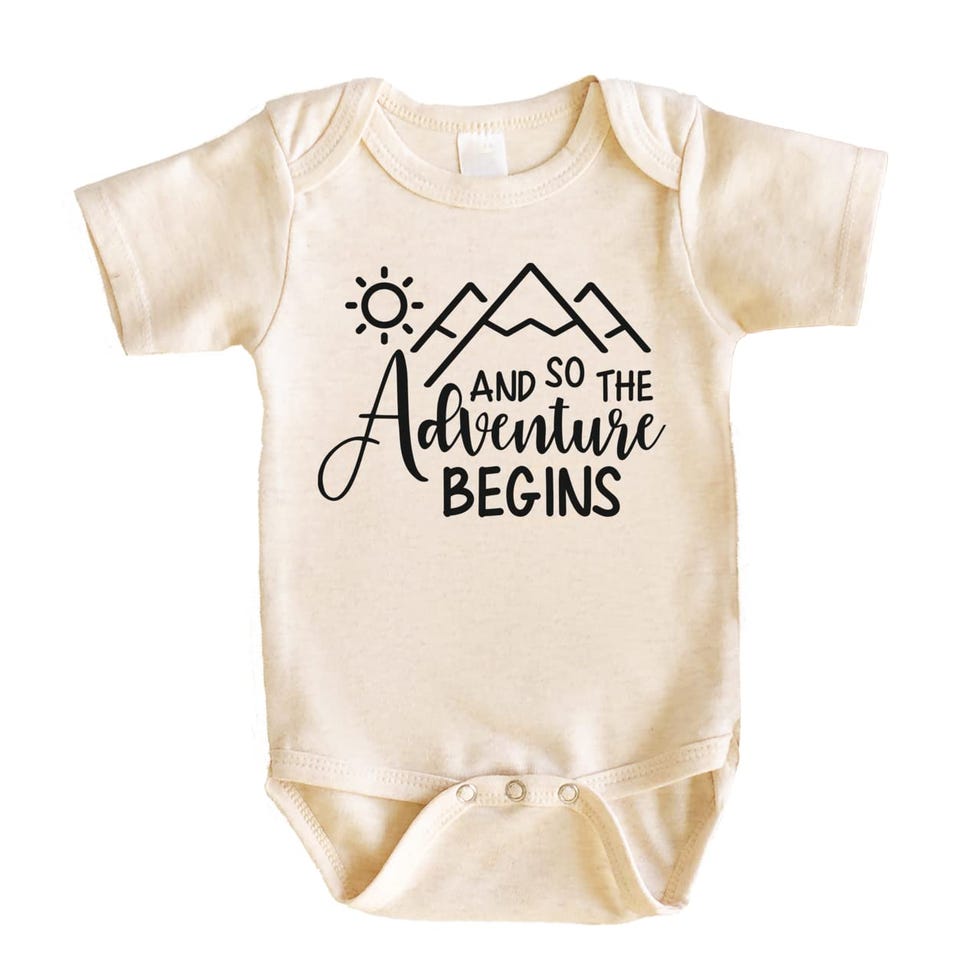 "And So The Adventure Begins" Onesie