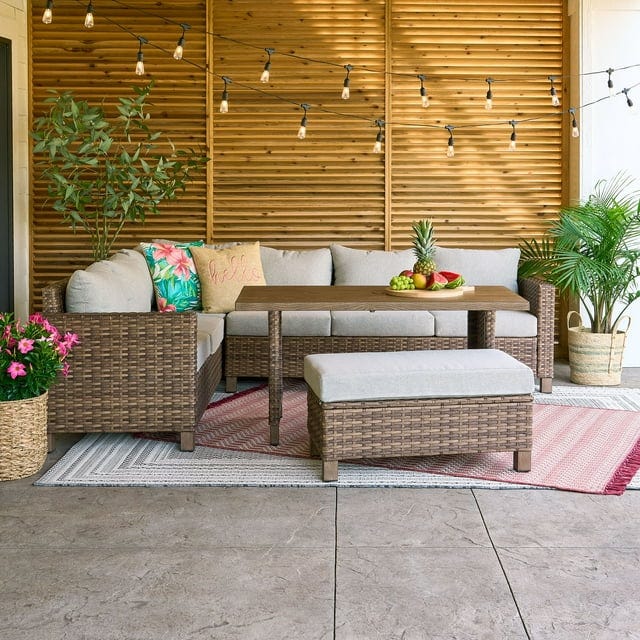 Brookbury Wicker Outdoor Patio Set