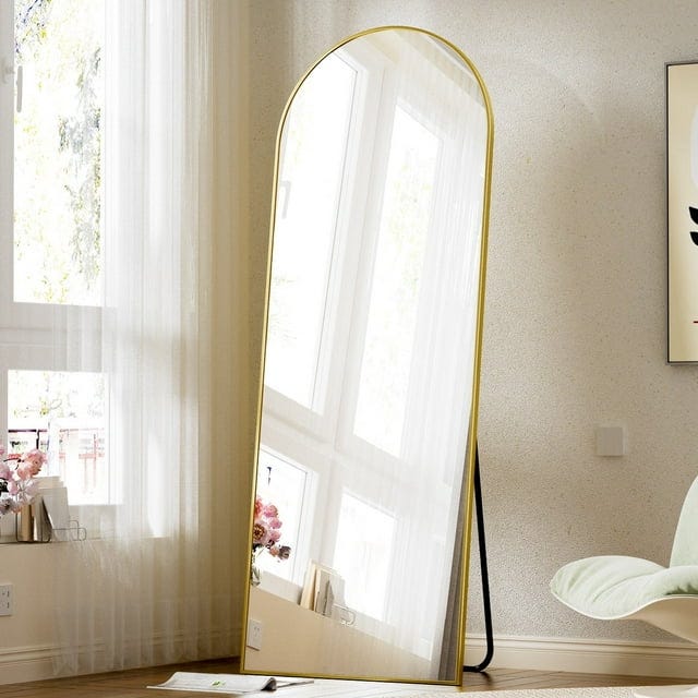 Arched Floor Mirror