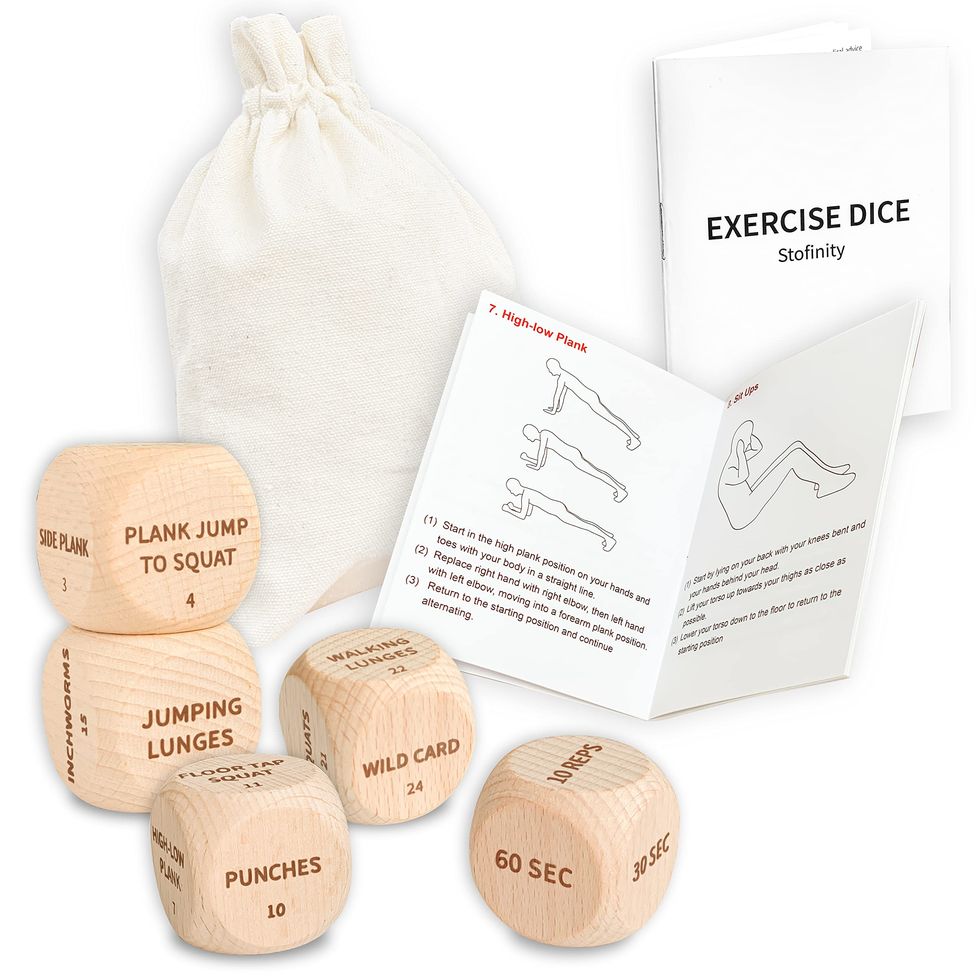 Exercise Dice for Workouts 
