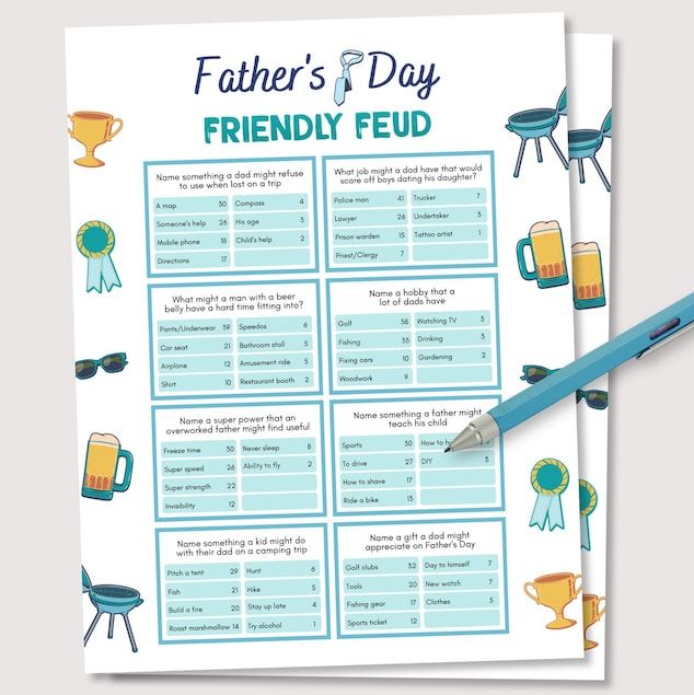 Fathers Day Friendly Feud