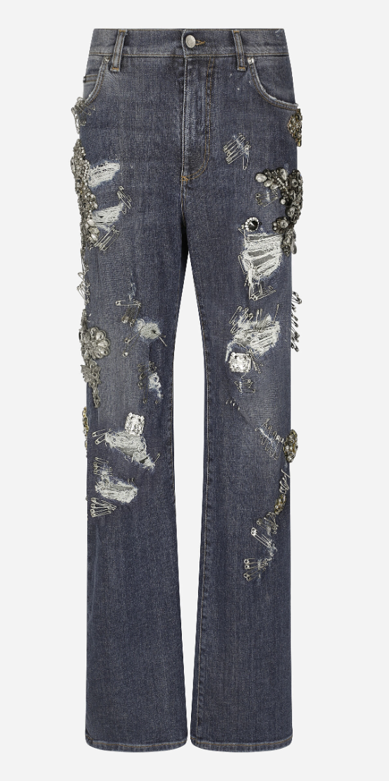 Denim With Appliqués