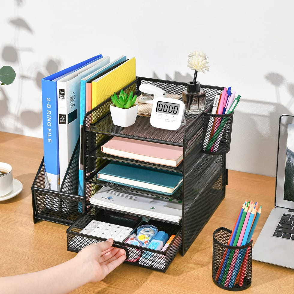 Organize your desk.