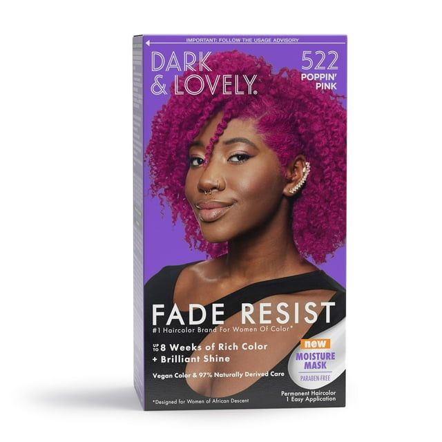 Fade Resist Hair Color, Poppin Pink