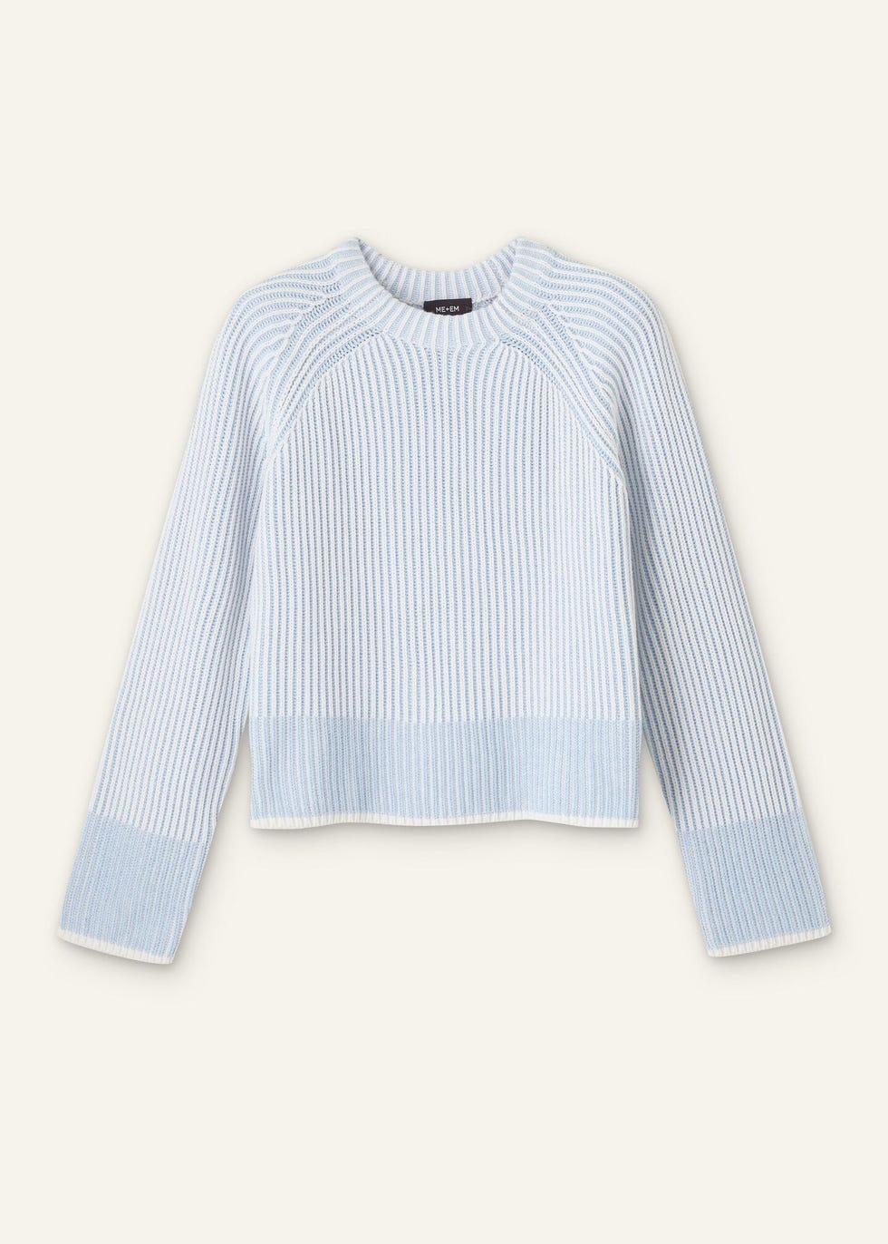 Soft-Touch Cotton Rib Weekend Jumper 