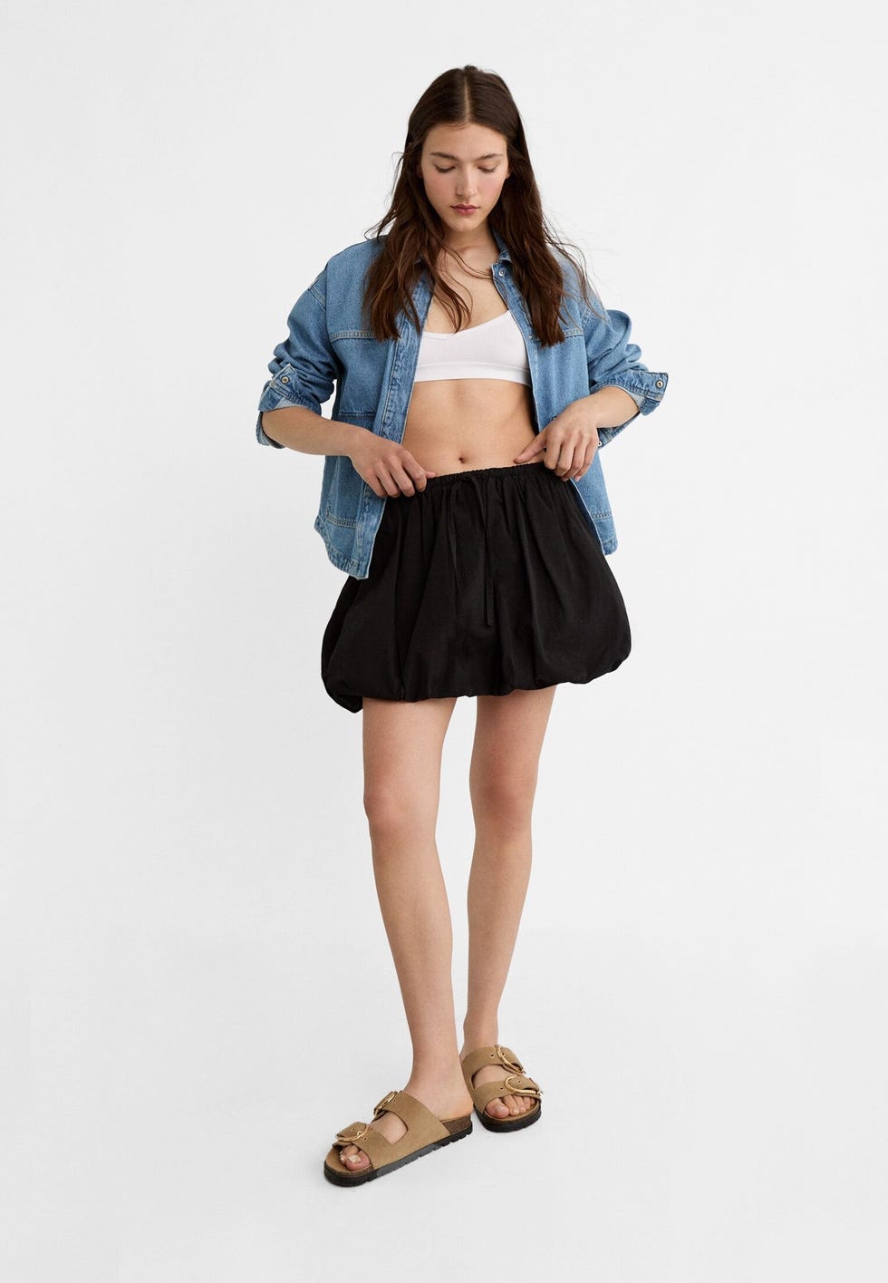 Balloon Mini Skirt