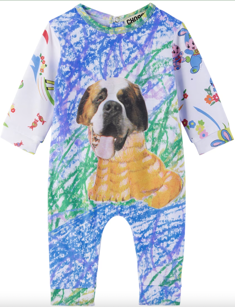 Baby Blue Pooch Jumpsuit
