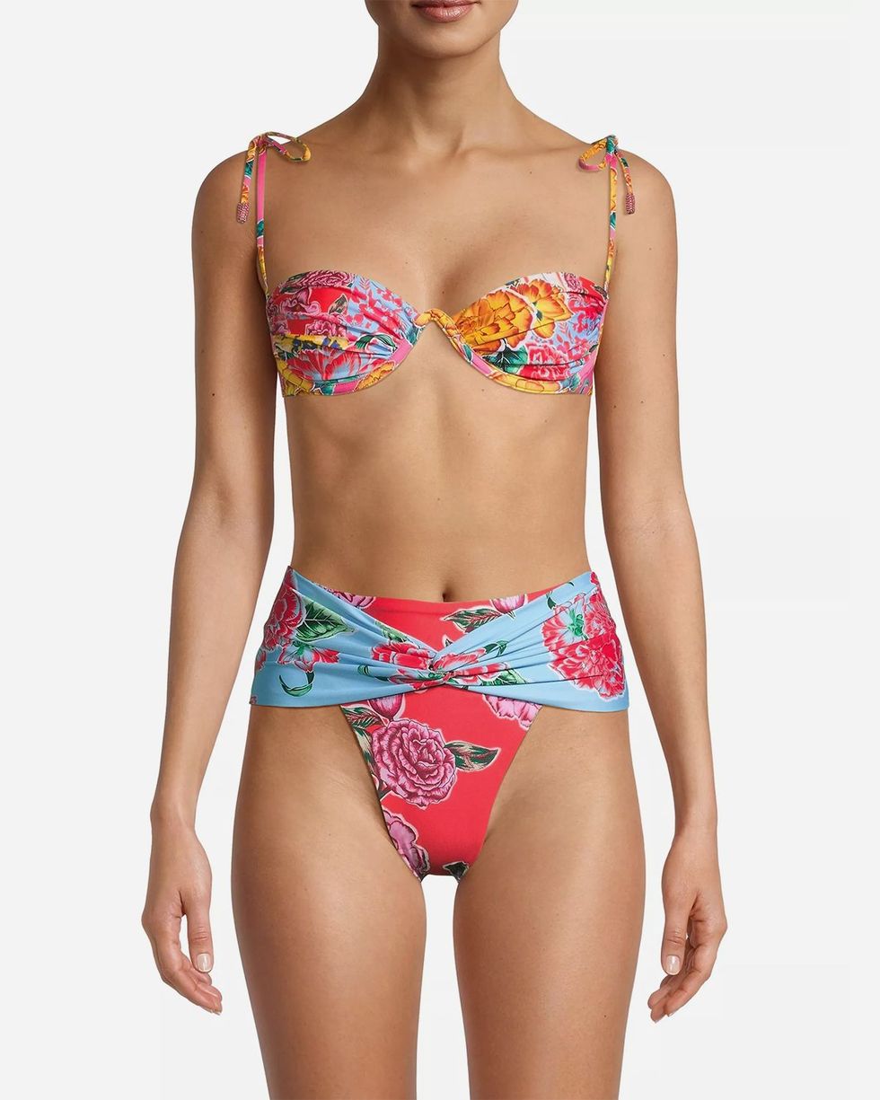 Fiorever Donna Floral Underwire Bikini